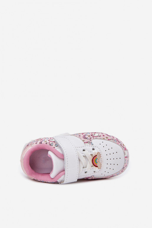 zapatillas de deporte para niños zapatillas unicornios color rosa Thalia