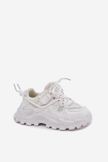Zapatillas deportivas para niños en color blanco 2
