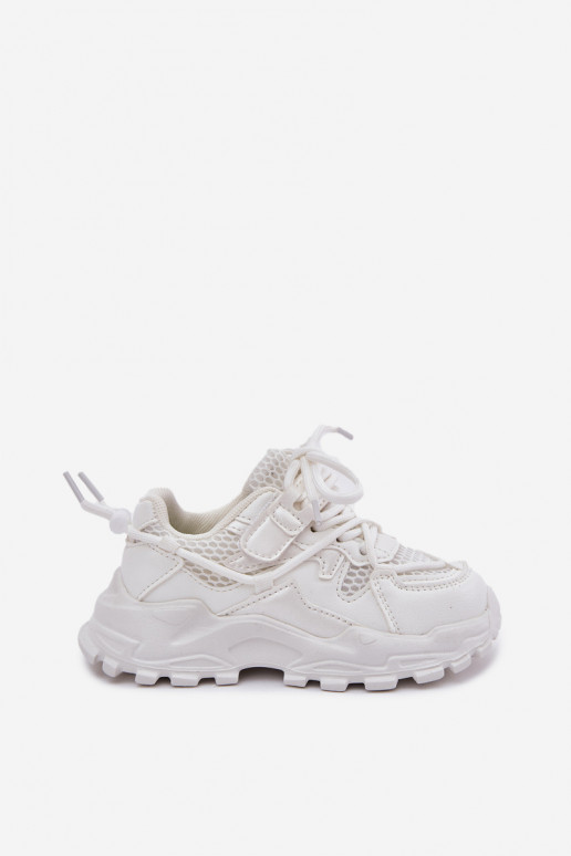 zapatillas Zapatillas modelo zapatos. Infantil el color blanco Tilvianea