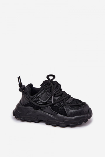 Zapatillas deportivas para niños en color negro 2