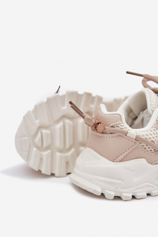 zapatillas Zapatillas modelo zapatos. Infantil beige Tilvianea