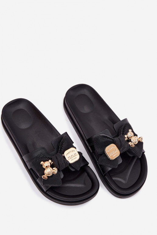 zapatillas de mujer con cintas I Złotą Broszką beige Lynara