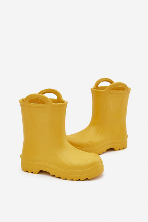 Infantil Botas de goma LEMIGO DOGGY 735 Amarillo