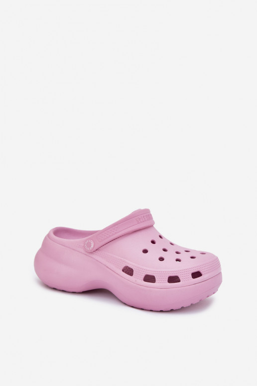 Zapatillas ligeras zapatillas de mujer con suelas masivas de moda Big Star RR274A120 color rosa