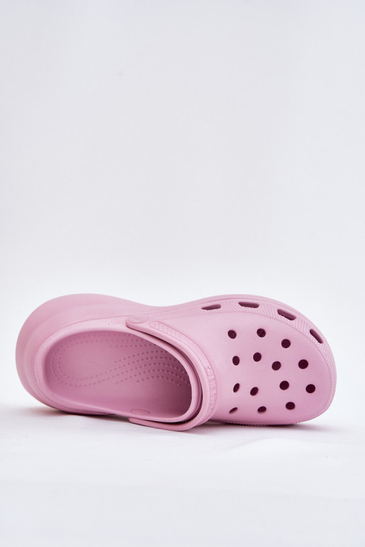 Zapatillas ligeras zapatillas de mujer con suelas masivas de moda Big Star RR274A120 color rosa