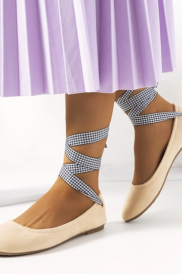 Zapatos rosas con lazo, "Acro"