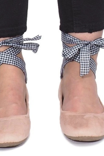 Zapatos negros con perlas, 588C-12A 2