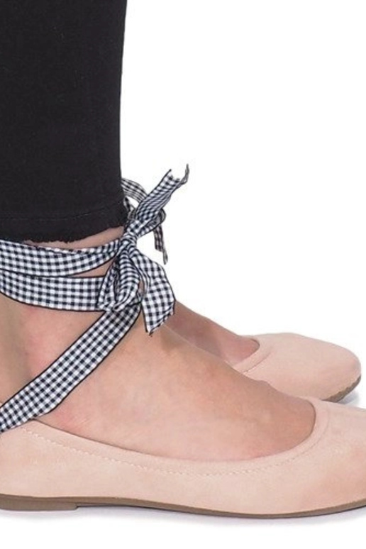 Zapatos negros con perlas, 588C-12A