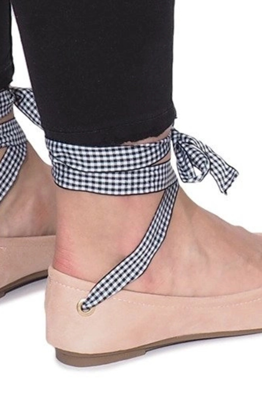 Zapatos negros con perlas, 588C-12A