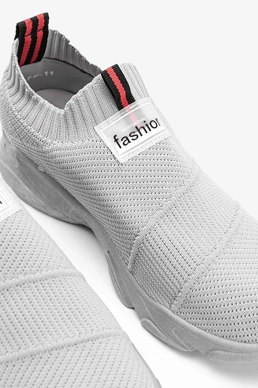 Zapatillas deportivas grises, "Justice" Zapatillas deportivas grises, "Justice"