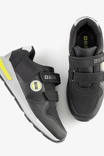 Zapatillas negras para niños BIG STAR 2