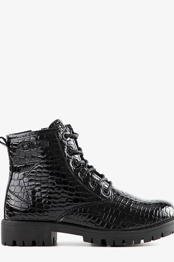 Botines negros para niños...