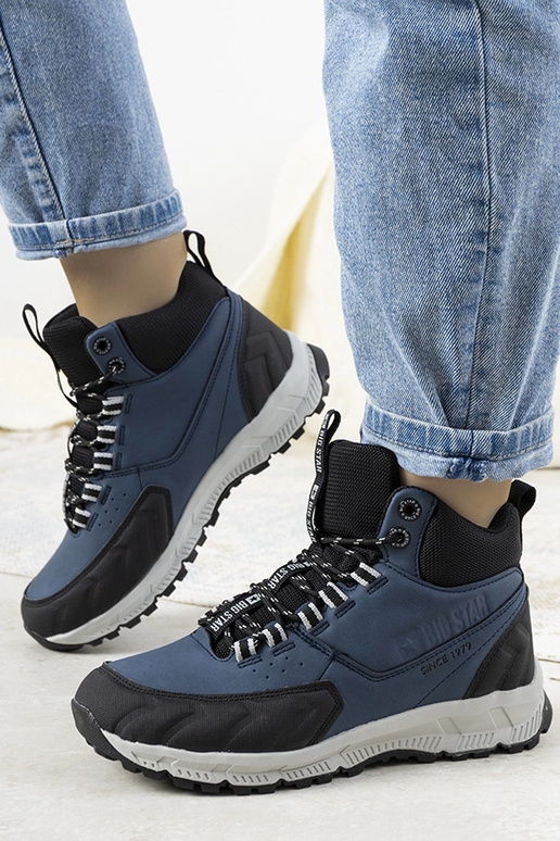 Botas de trekking azul oscuro, "Big...
