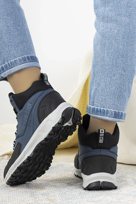 Botas de trekking azul oscuro, "Big...