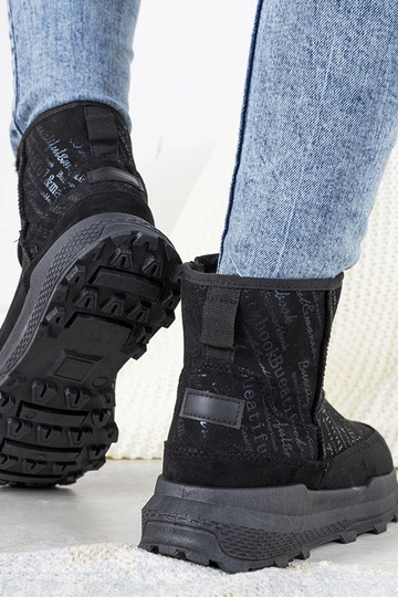 Botas de invierno negras... 2