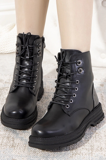 Botines de invierno negros...