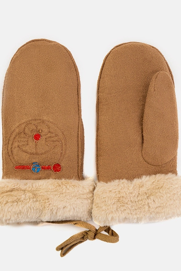 Guantes para niños Kitty Brown