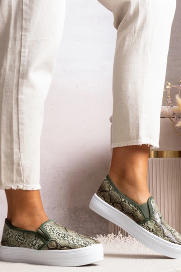 Zapatillas Irving sin cordones de color verde