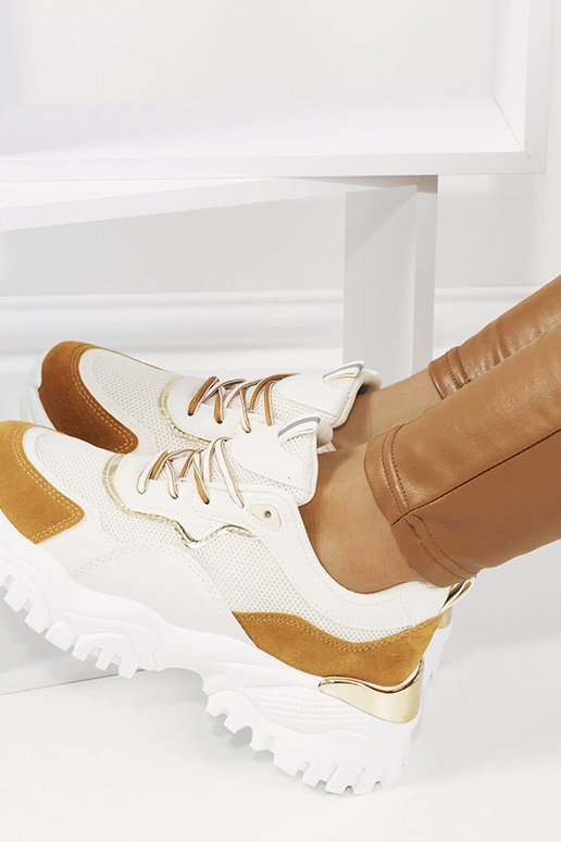 Zapatillas deportivas beige Osorio