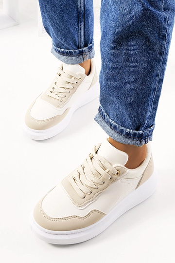 Zapatillas de mujer Selma en color beige