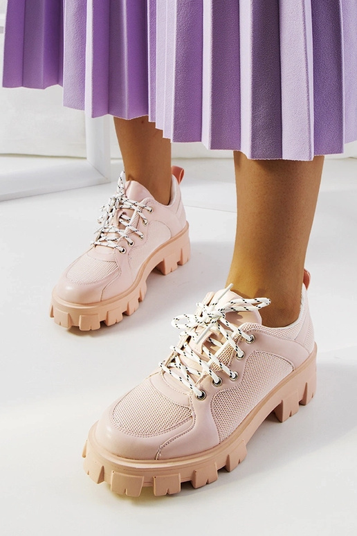 Zapatillas Bernic rosas para mujer