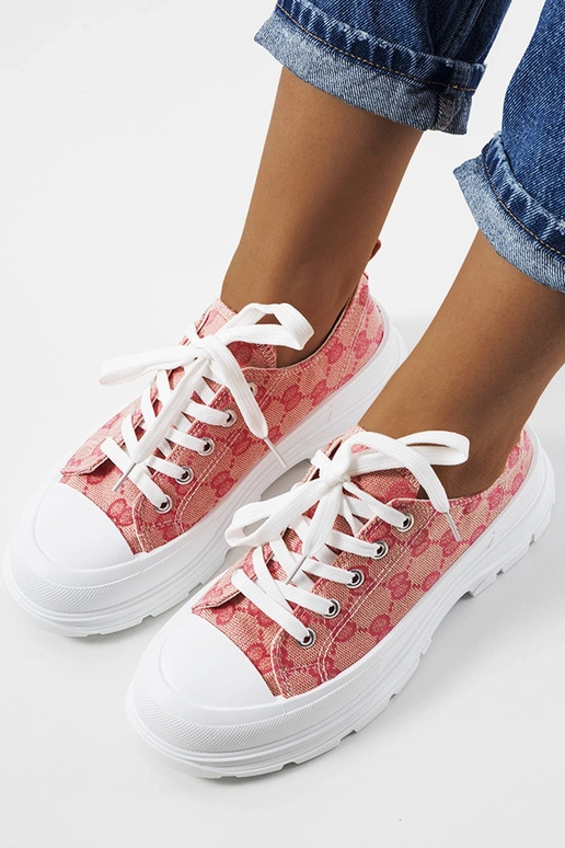 Zapatillas rosas y color arena, "Waters" Zapatillas rosas y color arena, "Waters"