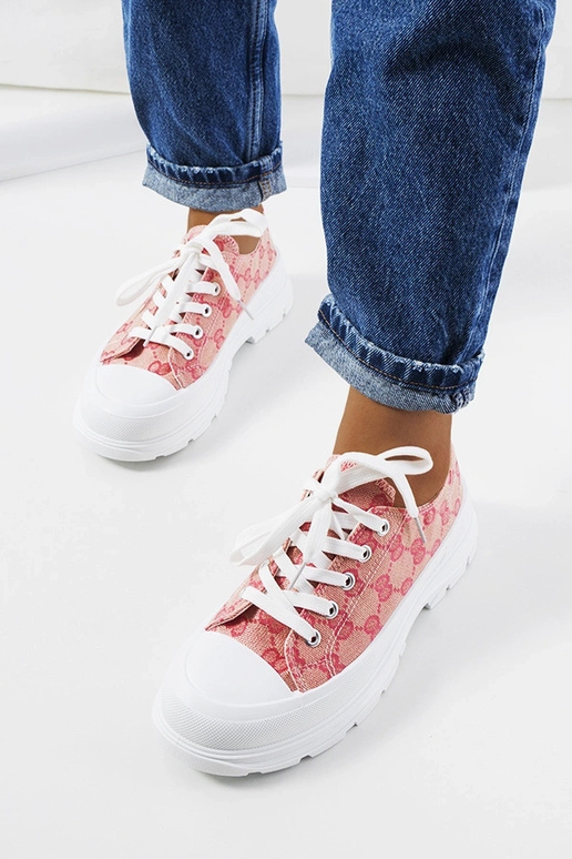 Zapatillas rosas y color arena, "Waters" Zapatillas rosas y color arena, "Waters"