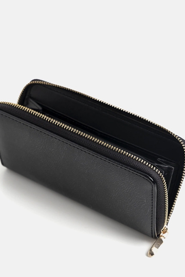 Cartera Starks metálica negra 2