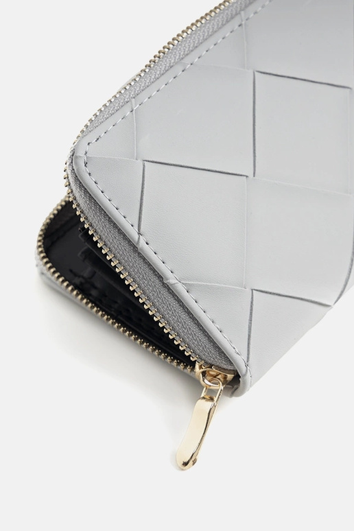 Cartera Bennett gris mate