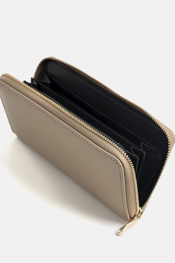 Cartera clásica Elsa beige 2