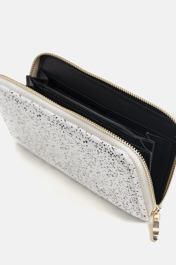 Cartera Laverty de mujer en color blanco y crudo