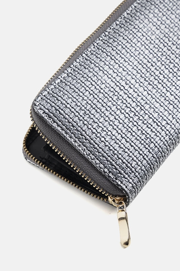 Cartera de mujer plateada Hinds
