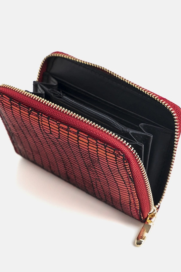 Cartera roja brillante Decosta 2