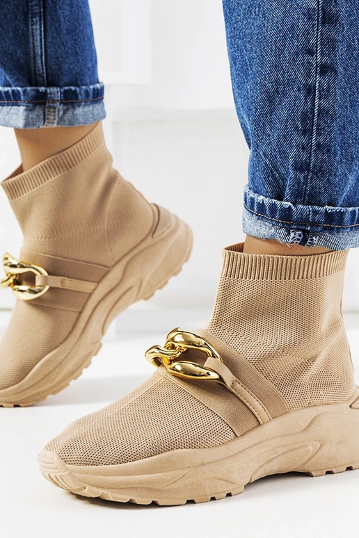 Zapatillas deportivas altas marrones,...