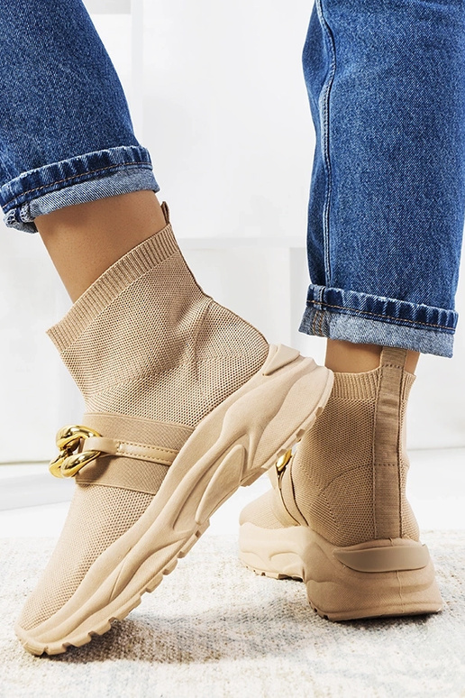 Zapatillas deportivas altas marrones,...