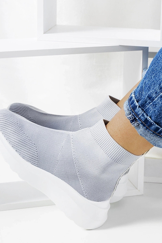 Zapatillas altas grises de Jennifer