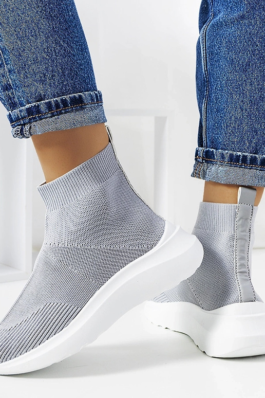 Zapatillas altas grises de Jennifer