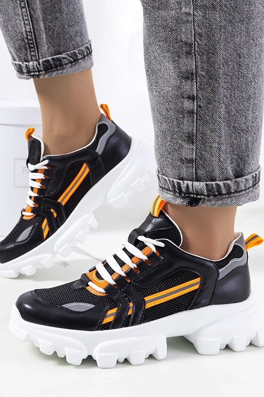 Zapatillas Bernier negras para mujer