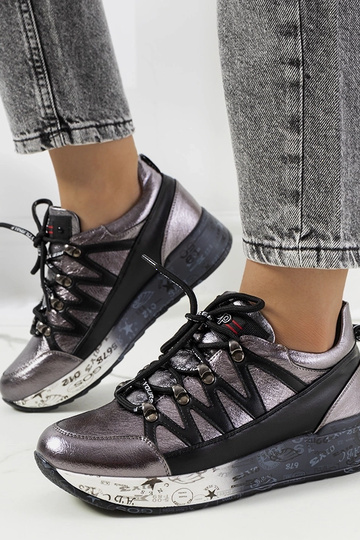 Zapatillas Ballard grises... 2