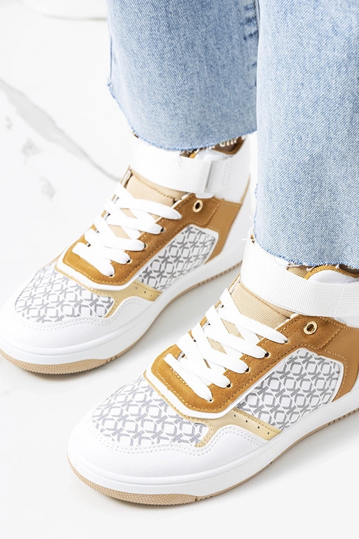 Zapatillas blancas de caña alta Emmers