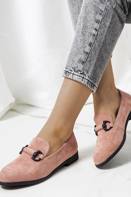 Botines de piel Talisa color rosa