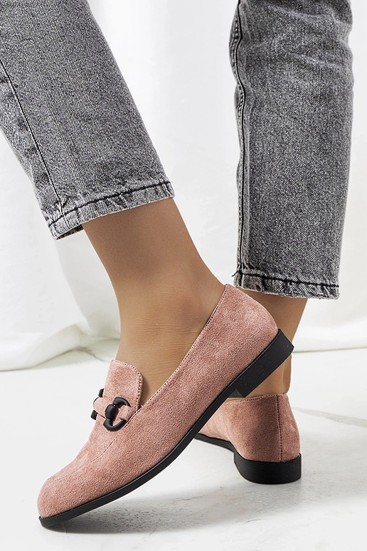 Botines de piel Talisa color rosa