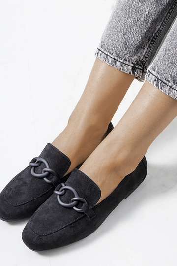 Zapatos Dante de piel negra