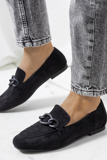 Zapatos Dante de piel negra 2