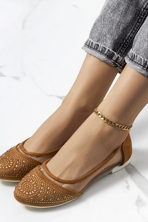 Bailarinas Malene marrones... Bailarinas Malene marrones...