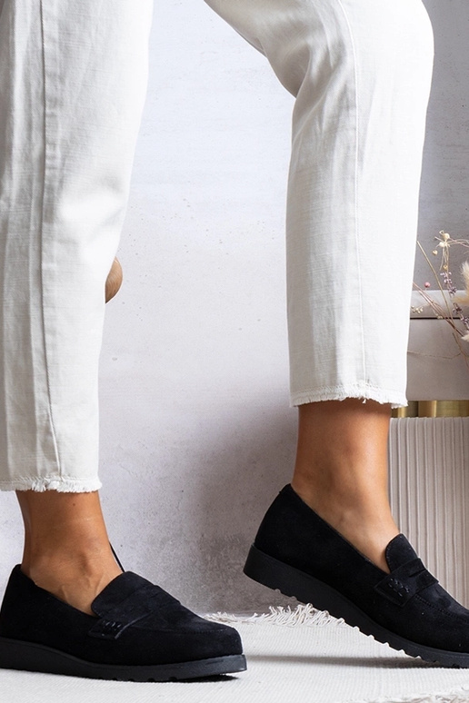 Mocasines Haydon negros