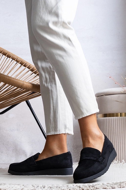 Mocasines Haydon negros