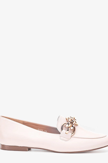Mocasines de cadena Segarra en color beige 2