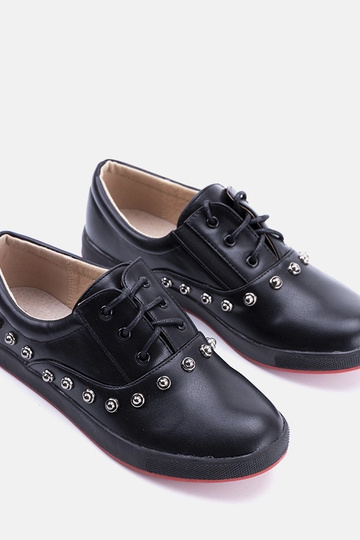 Zapatillas negras para niños Milla 2