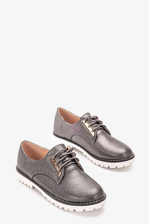 Zapatos de niño negros brillantes Runa